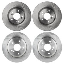 Front and Rear Disc Brake Rotors For 2000-2009 Honda S2000