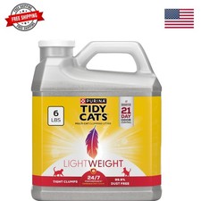 Purina LightWeight 24/7 Performance Odor control, Multi-Cat, Clumping, 99.9 P...