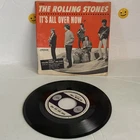 ROLLING STONES: IT'S ALL OVER NOW / GOOD TIMES BAD TIMES; Rare Picture Sleeve 45
