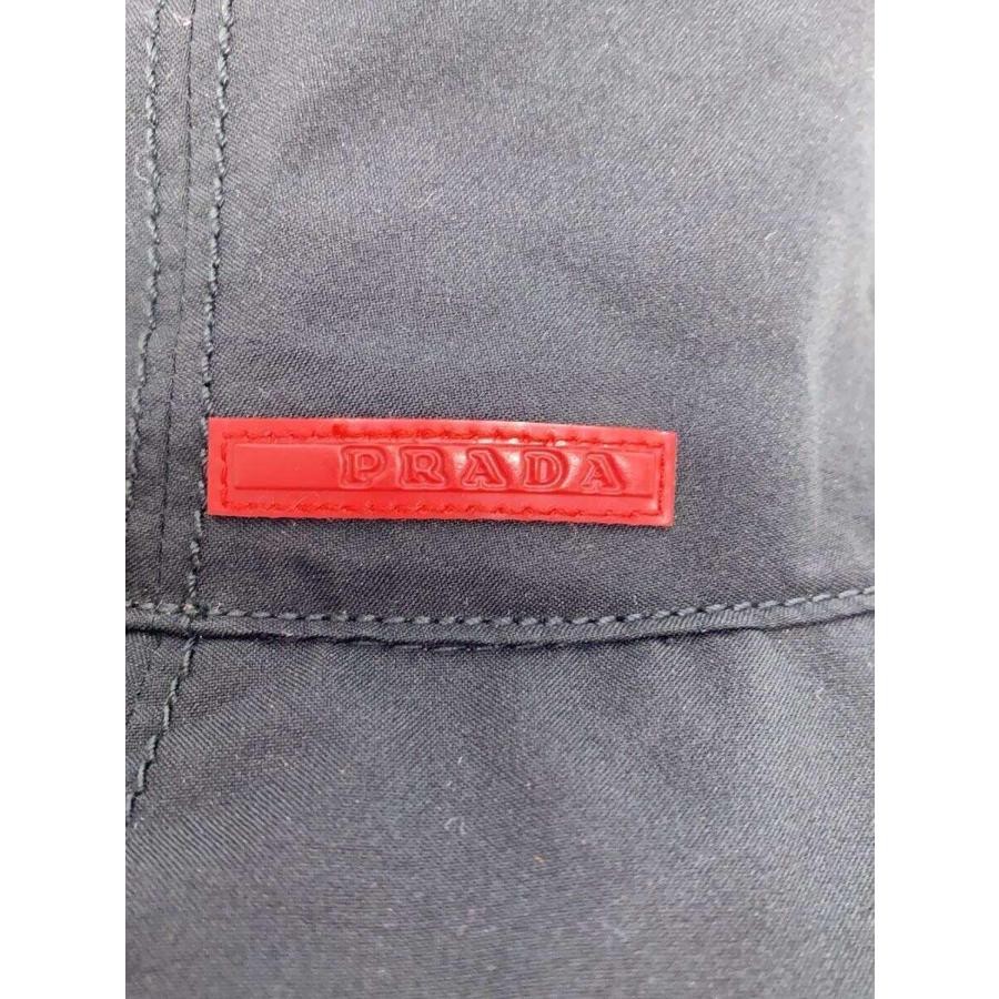 PRADA Bucket Hat Solid Pattern Polyester 22.0in S… - image 5