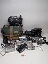12x Joblot of Spares and Repairs Cameras Lens/Screen/Dust/Power Faults
