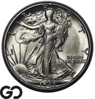 1943-S Walking Liberty Half Dollar, Lustrous Choice BU