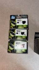 HP 902XL Black Ink Cartridge Genuine OEM Sealed - EXP 2024 4 Sealed Boxes