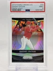 Shohei Ohtani 2018 Panini Chronicles #23 Prizm Holo L.A. Angels Rookie RC PSA 9