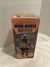 Schylling High Wheel Robot Mechanical Wind-up Motor New In Box
