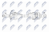 NTY Antriebswelle NPW-KA-415 FüR KIA