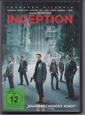 INCEPTION - DEUTSCHE DVD - CHRISTOPHER NOLAN - LEONARDO DI CAPRIO