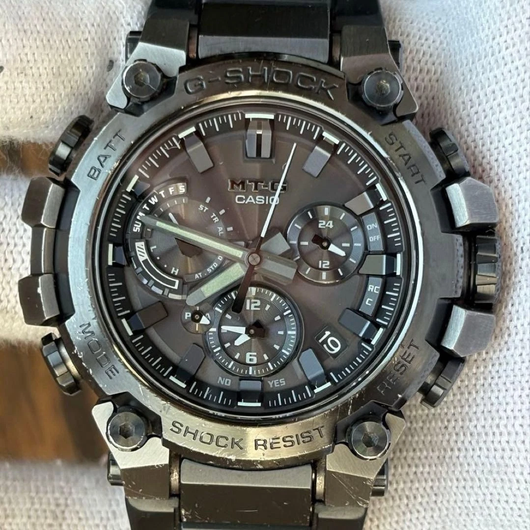 Reloj para hombre CASIO G-SHOCK MT-G MTG-B3000B-1AJF resistente radio solar...