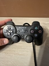 Sony PS2 Controller OEM DualShock PlayStation 2 Black Wired Authentic