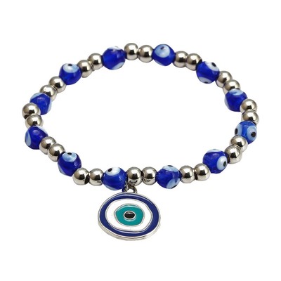  2 stücke Persönlichkeit Armbänder Evil Eye Theme Armband Frauen Armband Schmuck