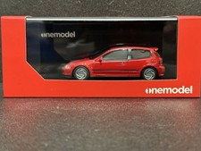 One Model 1/43 HONDA CIVIC EG6 RED 205169