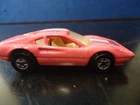 Vintage 1977 Hot Wheels Racebait Ferrari 308 Peach Pink Color Racer Changer