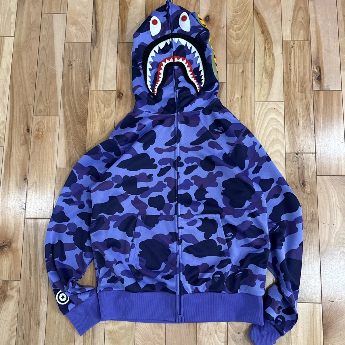 bape purple camo hoodie products for sale | eBay