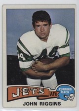 1975 Topps John Riggins #313 HOF 2jq
