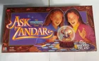 Milton Bradley Ask Zandar Board Game 1992 Vintage, Tested Working Not Complete