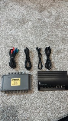 Audio/Video Splitter Switches And Cables For TV s, Gaming, Etc. Great Condition
