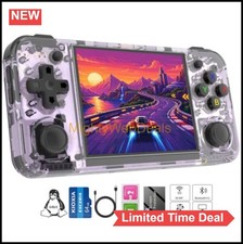 Retro Handheld Game Console 3.5 Inch IPS Screen 64GB Preloaded Games WiFi