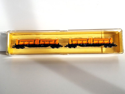 MINITRIX 13831 (I735) EPOCH IV ''DWE'' DB CONTAINER CAR SET OF 2