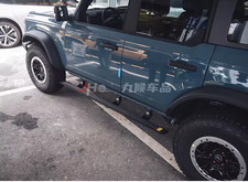 Power Electric Deployable Side Step Running Board Fit 2021 Ford Bronco 2door