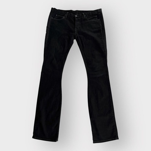 Jeans Rick Owens DRKSHDW denim svasato nero