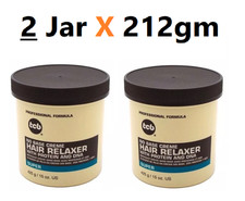 TCB Super Strength Hair Relaxer Cream  2 Jar X 212gm 