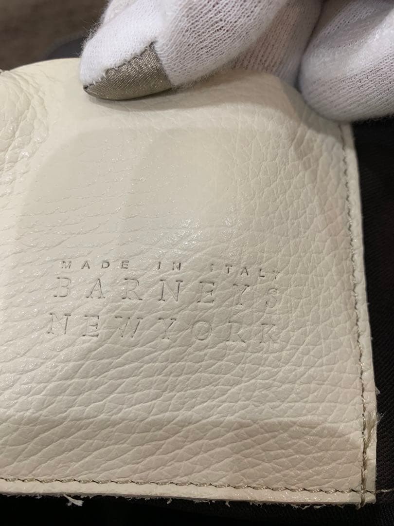 Barneys New York Leather/Python 2way Shoulder Han… - image 9