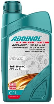 ADDINOL GETRIEBEÖL GH 85W-90 1 Liter API GL-5 Schaltgetriebe Achsgetriebe Öl