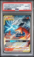 Reshiram & Charizard GX 20/214 Sm-Unbroken Bonds Holo for sale