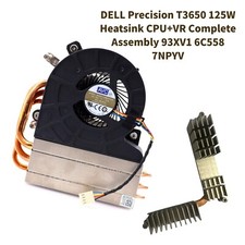 DELL Precision T3650 125W Heatsink CPU VR Complete Assembly 93XV1 6C558 7NPYV