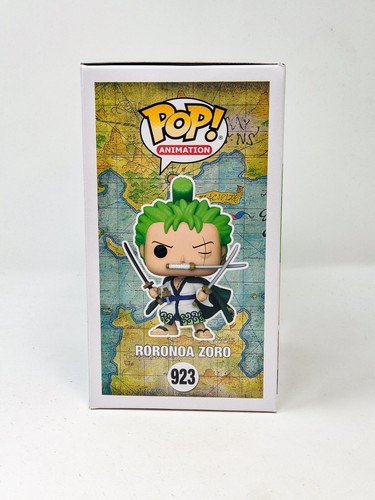 Funko Pop firmado Chris Sabat One Piece Roronoa Zoro #923 certificado por la JSA - Imagen 5 de 7
