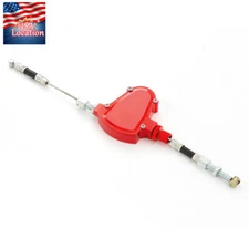 Red Stunt Clutch Pull Cable Lever Easy System For CR125/250 CRF150F/230/250/450