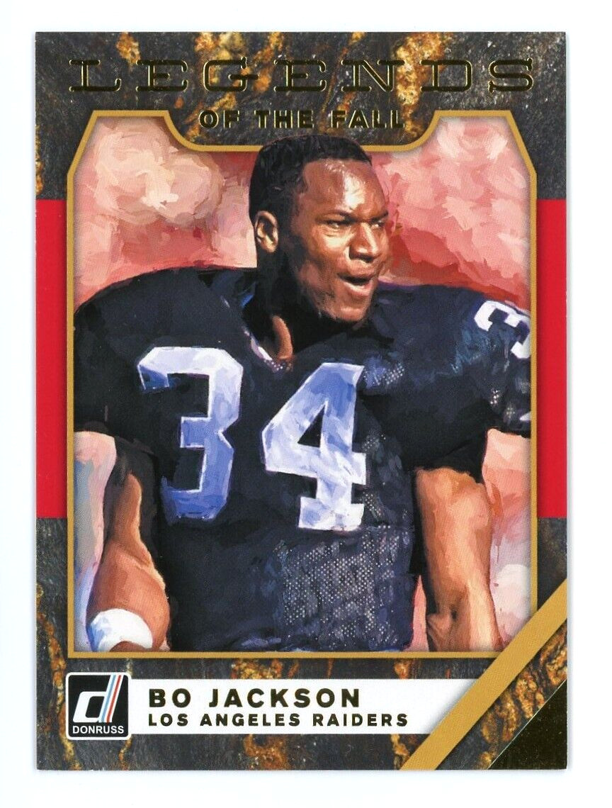 2019 Panini Donruss Legends of the Fall Red Bo Jackson #LF-7