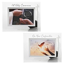 Communion / Confirmation Photo Frame 4" x 6" Glass
