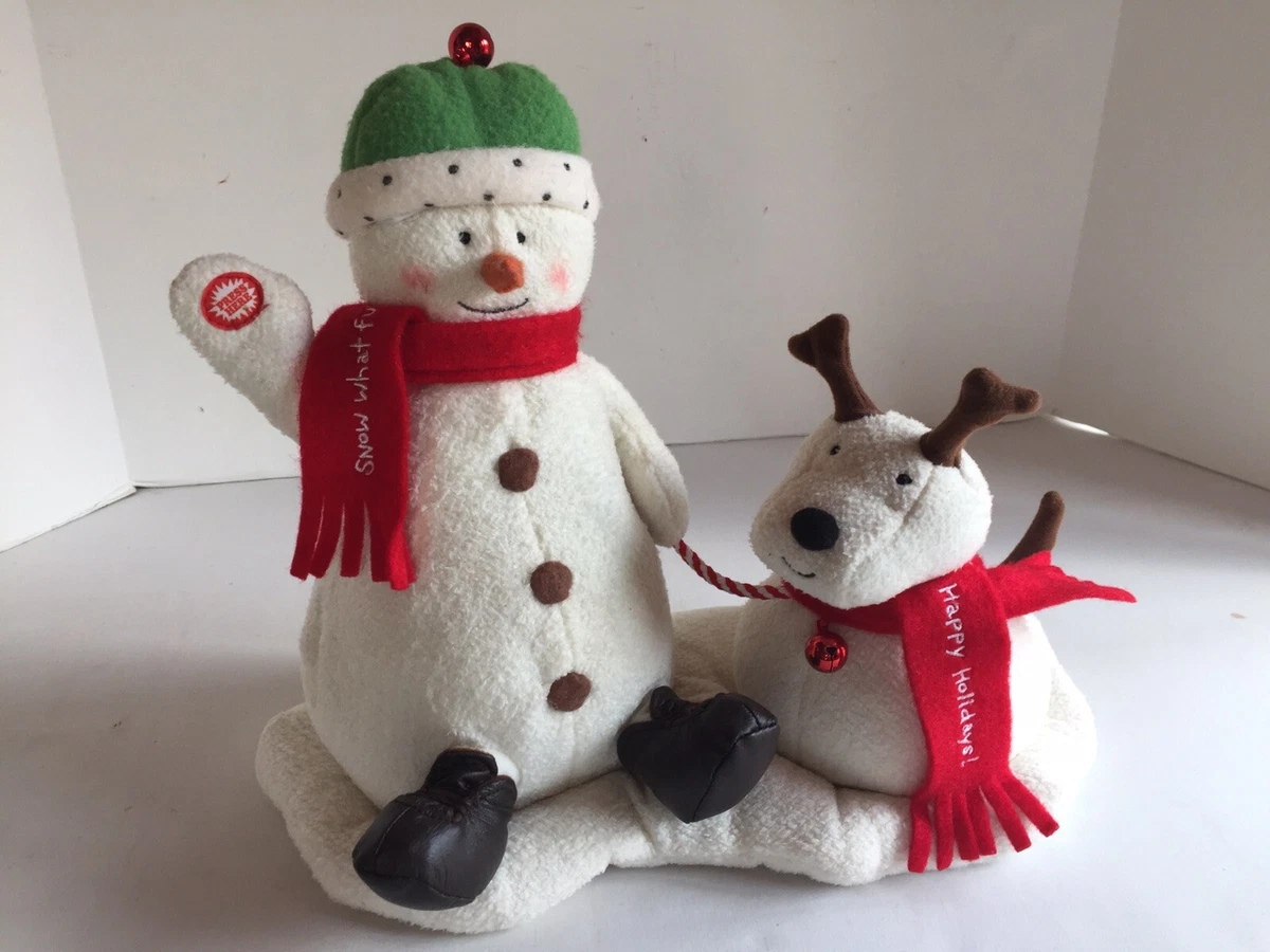 Hallmark snowman and dog jingle pals cheap