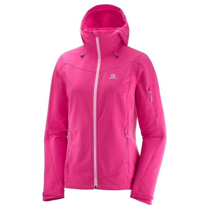 Giacca Softshell Salomon Donna Ranger Taglia Extra Large Rosa Nuova