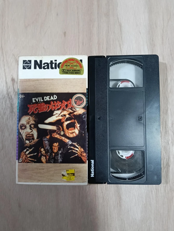 VHS Evil dead  (VHS 1998)  RARE  Horror Cult Classic – Vintage National Tape Foto 2 de 4