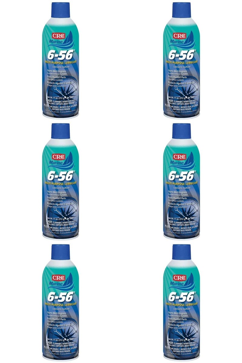 CRC 6-56 Multi-Purpose Marine Lubricant - 6 Pack (11 oz each