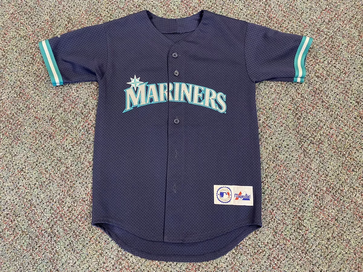 Majestic Seattle Mariners Ken Griffey Jr. Jersey Size Small Authentic  Vintage OG