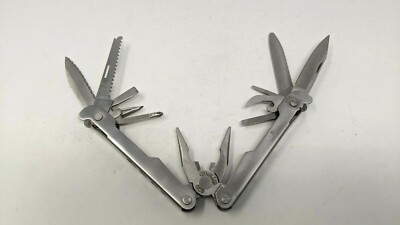 Protocol 14 In 1 Multi Tool Wrench-in-Handle Pliers Saw File Fish Scaler Ruler