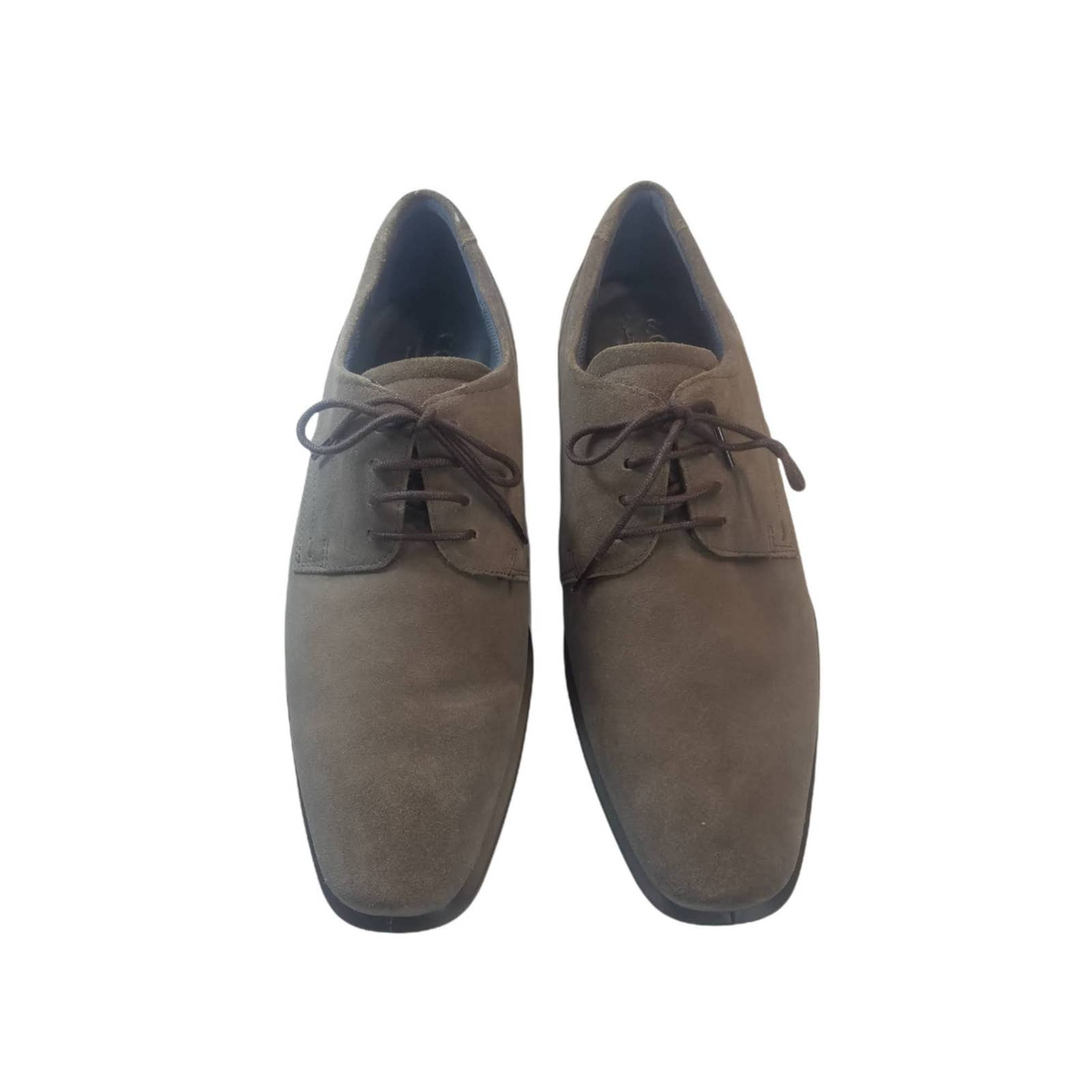 Ecco Brown Oxfords with Suede Finish Men main image 2