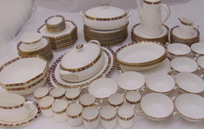 ROYAL CROWN DERBY KEDLESTON GESCHIRR, *EINZELN VERKAUFT, WÄHLEN SIE AUS*