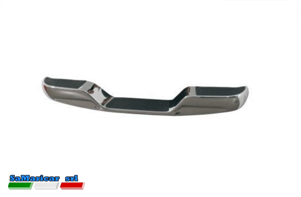 StoßStange Hinten Verchromt Ohne LöCher Anpassbar Toyota Hilux Pick-Up 2001- >-image