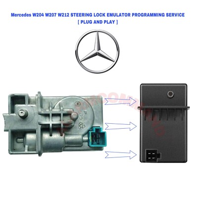 Mercedes-Benz Steering Lock ESL ELV Emulator AND Programming W207 W212 W204