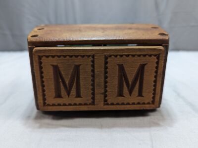 Vintage 3-Hole Wooden Sugar Mold – Primitive Candle Holder Or Butter Press - View #2