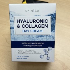 SKIN 2.0 Vegan Hyaluronic Collagen Intensive Hydration Day Cream 1.69 fl oz