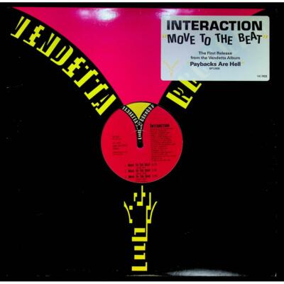 Interaction - Move To The Beat - Promo - Vendetta Records - Vinyl V054063