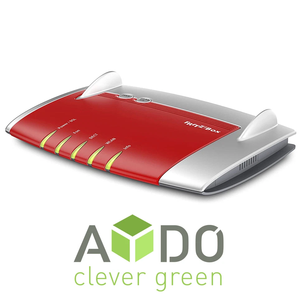 AVM FRITZBox 7430 INTERNATIONAL VDSL DSL VOIP Modem Gigabit Router NEU - Bild 2 von 3