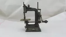 Antique Smith & Egge Little Comfort Cast Iron Sewing Machine Chain Drive