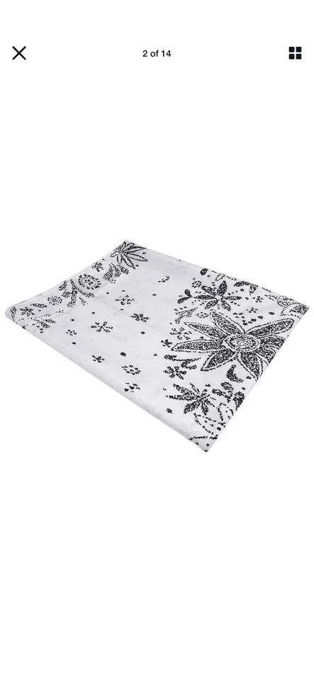 Tapiz grande colgante de pared mandala margarita floral toalla de playa boho decoración de dormitorio Foto 2 de 4