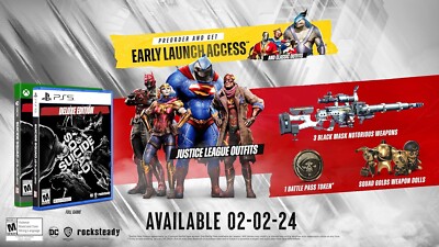 Suicide Squad: Kill The Justice League *DELUXE EDITION* (PS5) New